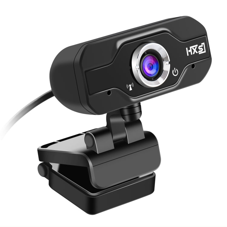 HXSJ S50 Webcam HD 30fps 100 Megapixel 720P per desktop/laptop/Smart TV, con microfono fonoassorbente da 10 m, lunghezza cavo: 1,4 m, S50