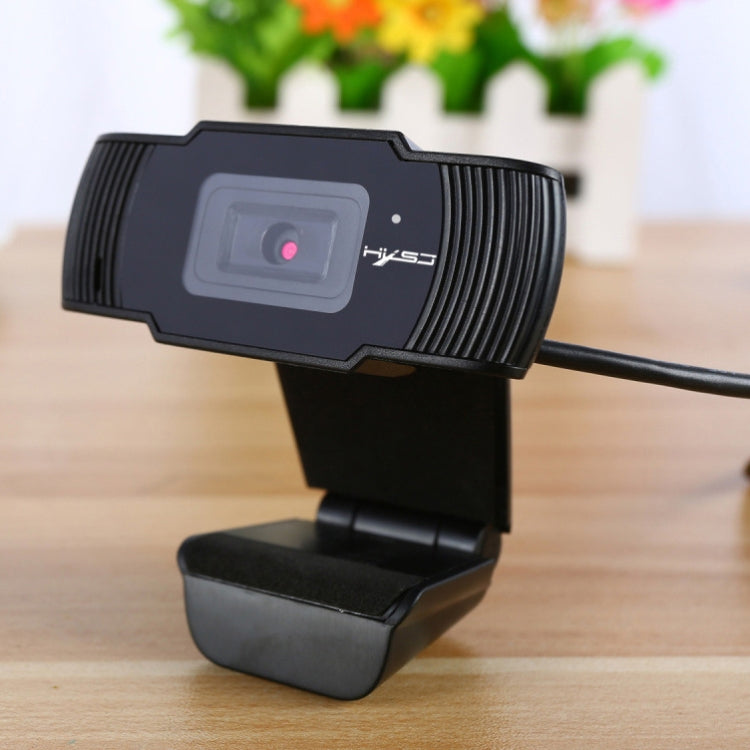 HXSJ S70 Webcam Full HD con messa a fuoco automatica 30fps 5 Megapixel 1080P per desktop/laptop/TV Android, con microfono per la riduzione del rumore, lunghezza cavo: 1,4 m, S70