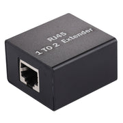 Prolunga per testa di espansione in lega di alluminio RJ45 da 1 a 2, RJ45 1 to 2 Extender
