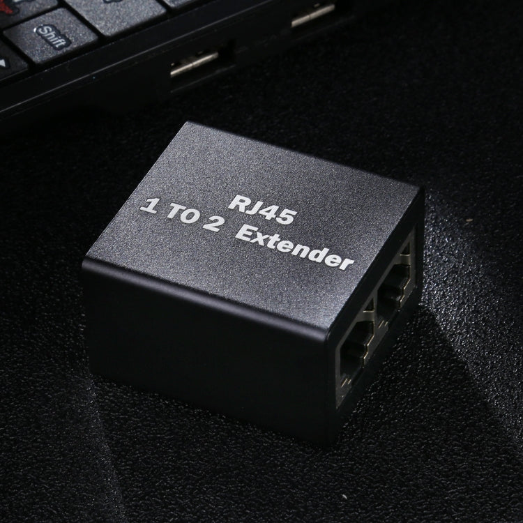 Prolunga per testa di espansione in lega di alluminio RJ45 da 1 a 2, RJ45 1 to 2 Extender