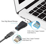 Adattatore USB 3.0 maschio a USB-C femmina Type-C 3.1