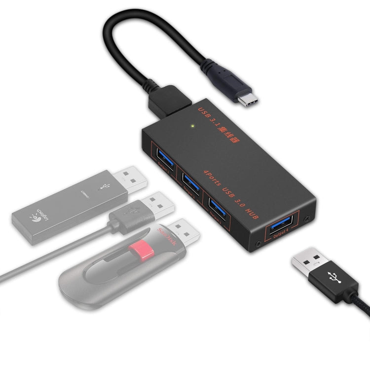 Dock di espansione convertitore HUB multifunzione USB 3.0 4 in 1 9573S