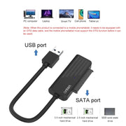 Onten US301 Adattatore da USB 3.0 a SATA per disco rigido universale HDD/SSD da 2,5/3,5
