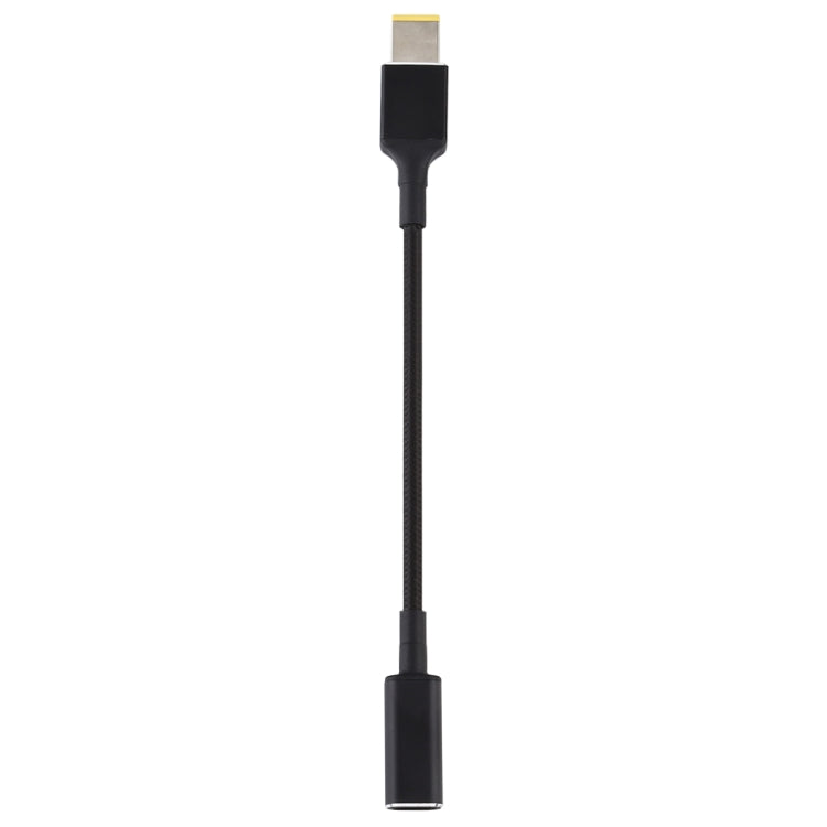 Cavo intrecciato in nylon con adattatore da spina quadrata PD 100 W 18,5-20 V per Lenovo