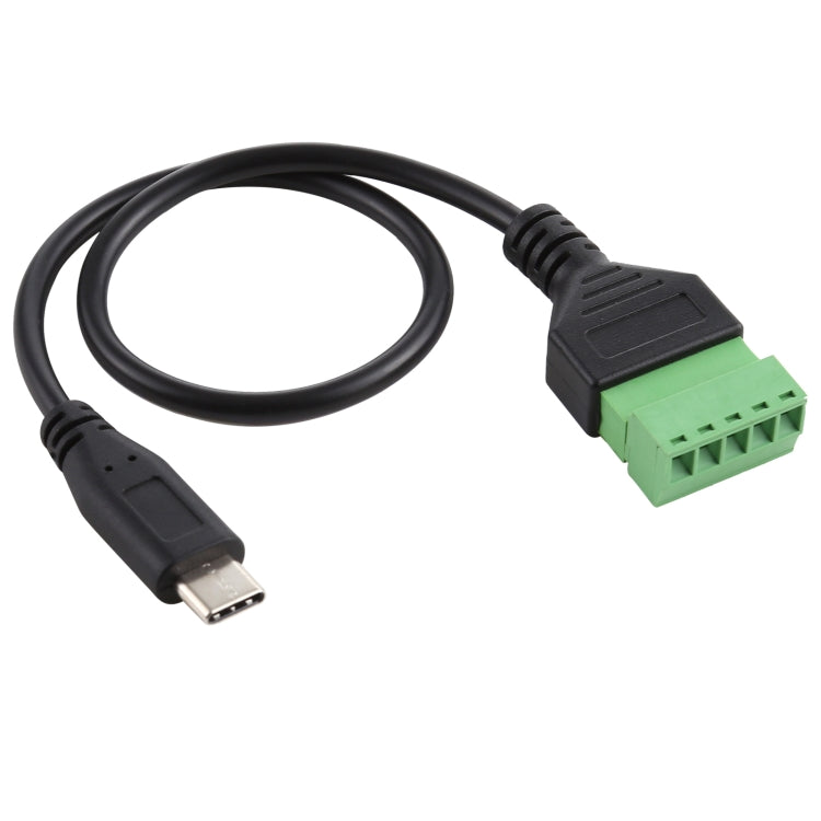 Adattatore cavo USB-C maschio 5 pin senza saldatura 30 cm