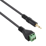 Cavo adattatore 3,5 mm maschio a 2 pin senza saldatura 30 cm