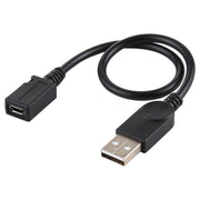 Cavo convertitore USB maschio a micro USB femmina, lunghezza cavo: circa 22 cm