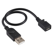Cavo convertitore USB maschio a micro USB femmina, lunghezza cavo: circa 22 cm