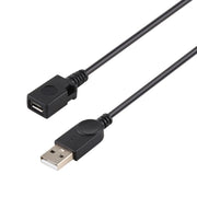 Cavo convertitore USB maschio a micro USB femmina, lunghezza cavo: circa 22 cm