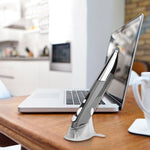 PR-06 Mouse ottico wireless intelligente a 4 tasti con funzione penna stilo, Grey, Blue, Red