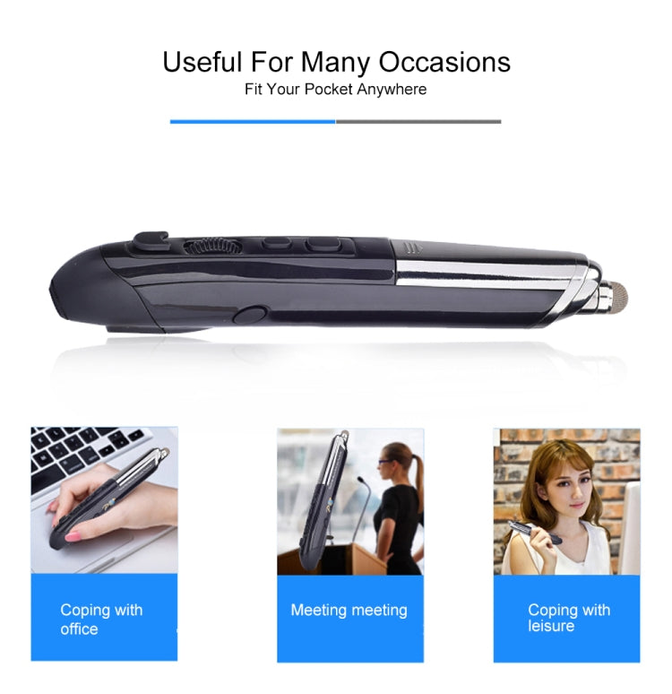 PR-08 Mouse ottico wireless intelligente a 6 tasti con penna stilo e funzione laser, Laser Function Blue, Laser Function Red, Laser Function White, Laser Function Black, Laser Function Grey