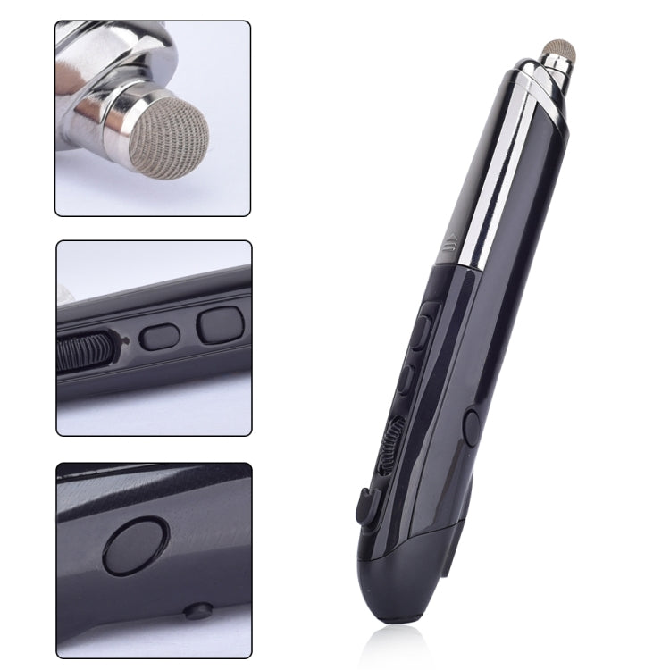 PR-08 Mouse ottico wireless intelligente a 6 tasti con penna stilo e funzione laser, Laser Function Blue, Laser Function Red, Laser Function White, Laser Function Black, Laser Function Grey