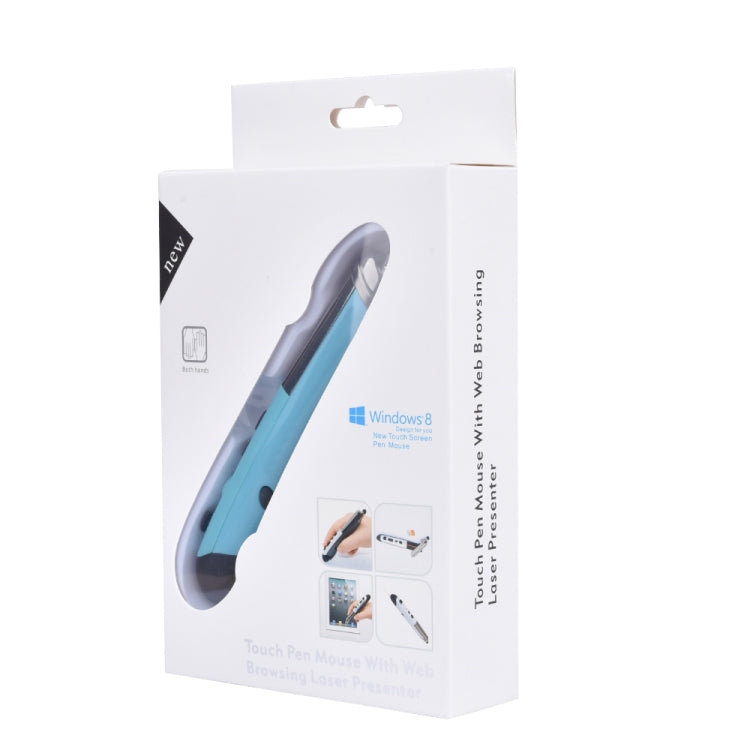 PR-08 Mouse ottico wireless intelligente a 6 tasti con penna stilo e funzione laser, Laser Function Blue, Laser Function Red, Laser Function White, Laser Function Black, Laser Function Grey