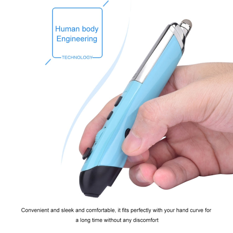 PR-08 Mouse ottico wireless intelligente a 6 tasti con penna stilo e funzione laser, Laser Function Blue, Laser Function Red, Laser Function White, Laser Function Black, Laser Function Grey