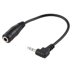 Cavo adattatore audio jack maschio 2,5 mm a femmina 3,5 mm 14 cm