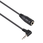 Cavo adattatore audio jack maschio 2,5 mm a femmina 3,5 mm 14 cm