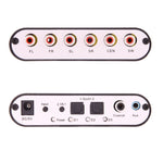NEWKENG 51R Decodificatore convertitore audio digitale DTS / AC3 ad analogico 5.1 audio / audio stereo