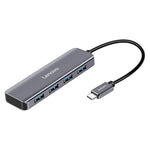 Hub splitter Lenovo C04 4 in 1 USB-C a USB-C