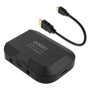 Onten 35165 Convertitore audio da HDMI a VGA + ottico per altoparlante/TV/computer