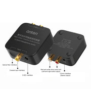 Onten 37506 Convertitore audio coassiale ottico digitale supporta 192K