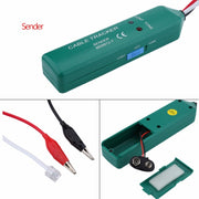 BSIDE MS6812 Localizzatore di cavi per linea telefonica RJ11 e RJ45, inclusi mittente e ricevitore, MS6812