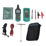 BSIDE MS6818 Localizzatore di cavi interrati da 9 V, campo di misura: CA/CC 12 V-400 V