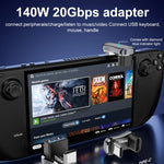 Adattatore USB-C maschio a USB femmina 140W 20Gbps