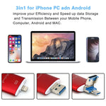 Richwell Disco Flash 3 in 1 32GB con OTG USB Type-C