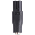 Adattatore alimentatore DC 5,5x2,1 mm femmina a rasoio