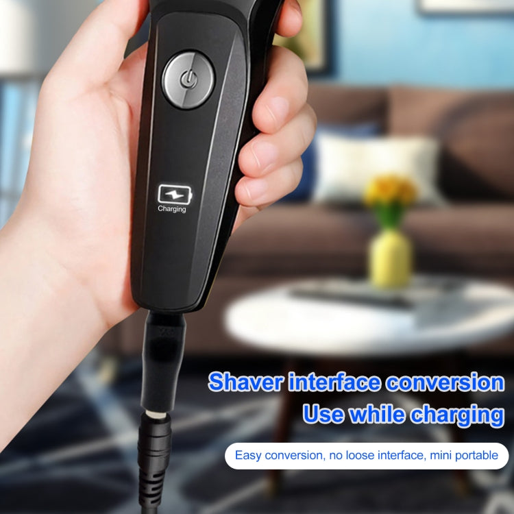 Adattatore alimentatore DC 5,5x2,1 mm femmina a rasoio