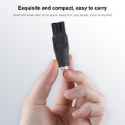 Convertitore di conversione dell'alimentatore femmina con interfaccia DC 5,5 x 2,1 mm da femmina a rasoio, Oval