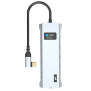 V261A Adattatore HUB per docking station per display digitale a gomito da USB-C/Tipo-C 12 in 1 a USB, V261A