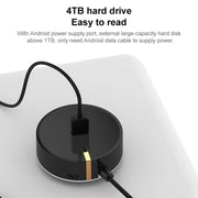 SH-016FXQ HUB splitter circolare con interfaccia USB 2.0 a 4 USB 2.0, 4 USB 2.0