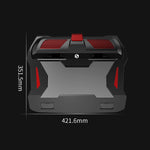 SSRQ-021S Versione a luce rossa Flank Glowing Radiatore per laptop a doppia ventola Base per computer regolabile a due velocità per laptop sotto i 18 pollici, Red Light Version
