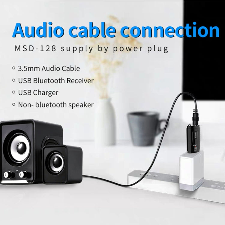 Trasmettitore FM Bluetooth MSD128 per auto USB AUX