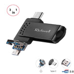 Richwell Disco Flash 3 in 1 16GB USB Type-C Micro USB OTG