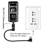 10 connettori adattatori maschio-femmina USB da 3,5x1,35 mm, 3.5x1.35mm Male to USB Female