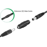 10 connettori adattatori femmina-femmina da 5,5x2,1 mm