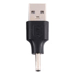 10 connettori adattatori maschio da maschio a USB da 3,5x1,35 mm, 3.5x1.35mm Male to USB Male