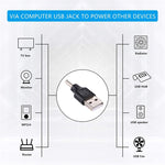 10 connettori adattatori maschio da maschio a USB da 3,5x1,35 mm, 3.5x1.35mm Male to USB Male