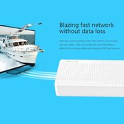 Tenda S108 Switch di rete Fast Ethernet 8 porte 10/100Mbps LAN HUB, Tenda SG108 8 Ports White