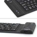Tastiera Bluetooth pieghevole in silicone JA-11 da 108 tasti