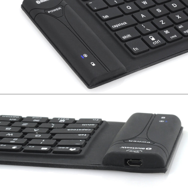 Tastiera Bluetooth pieghevole in silicone JA-11 da 108 tasti