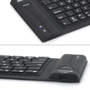 Tastiera Bluetooth pieghevole in silicone JA-11 da 108 tasti