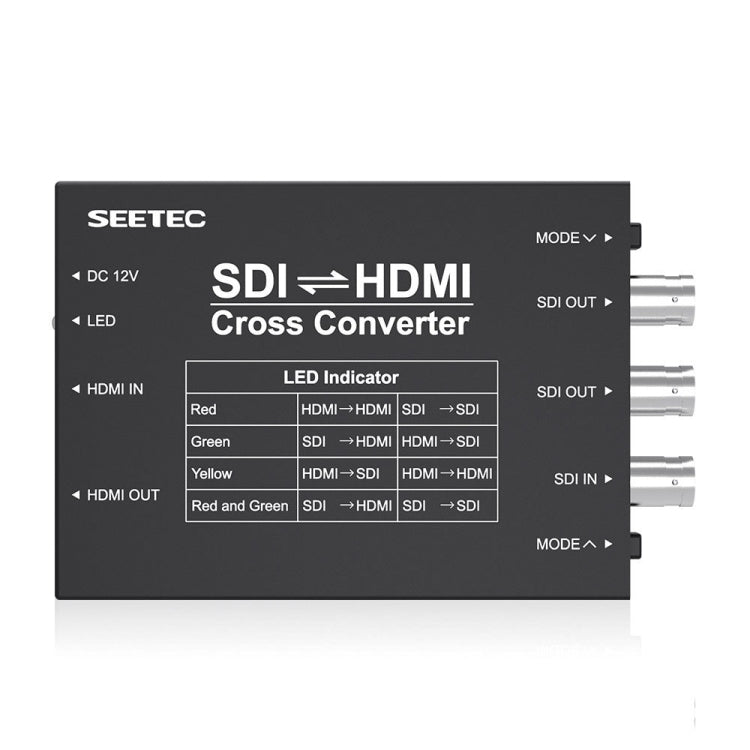 Convertitore traduttore di segnale bidirezionale SEETEC da 3 x SDI a 2 x HDMI, 3 x SDI to 2 x HDMI