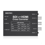 Convertitore traduttore di segnale bidirezionale SEETEC da 3 x SDI a 2 x HDMI, 3 x SDI to 2 x HDMI