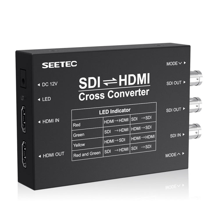 Convertitore segnale bidirezionale 3 SDI a 2 HDMI SEETEC