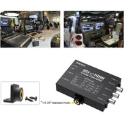 Convertitore traduttore di segnale bidirezionale SEETEC da 3 x SDI a 2 x HDMI, 3 x SDI to 2 x HDMI
