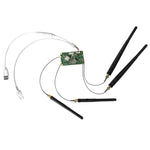 Modulo WiFi dual band VM5G 1200 Mbps 2,4 GHz e 5 GHz con 4 antenne, supporto trasmissione trasparente livello IP/livello MAC, applicato a ripetitore/bridge e AP e trasmissione video remota, VM5G