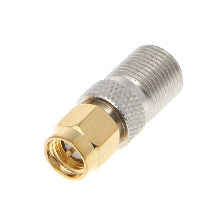 2pcs RF Coaxial Connector SMA Female to F Female, SMA Male to F Female